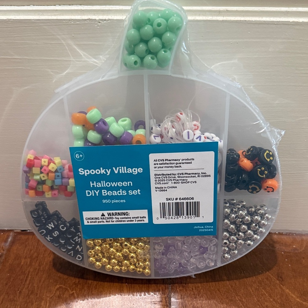 NWT Halloween DIY Beads Set - Multicolor